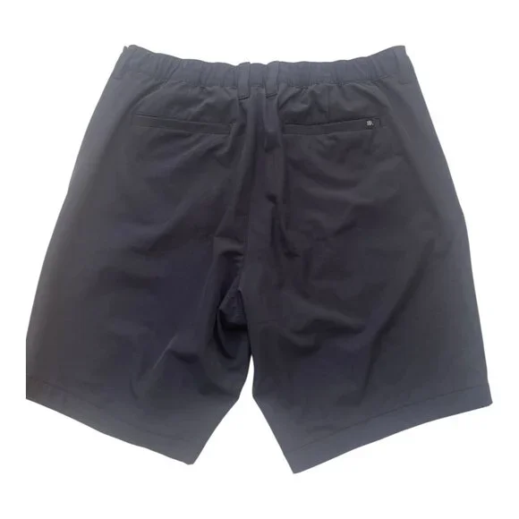 Banana Republic Men's Comfort Flat Front Shorts Black size 36 golf shorts - Picture 13 of 14